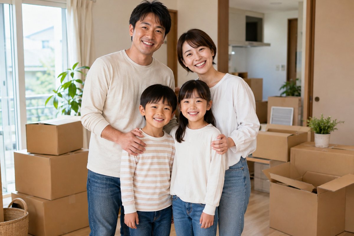 30代ご夫婦・お子様2人のお客様